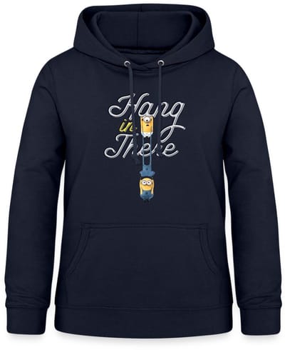 Minions Carl And Phil Hang In There Hoodie Dames