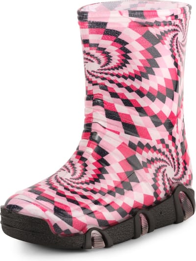Ladeheid Kinder Regenlaarzen - Jongens Meisjes Antislip Zool - PVC - LA-ZT-Szuwarek2021BW - Monster-54 - 21/22