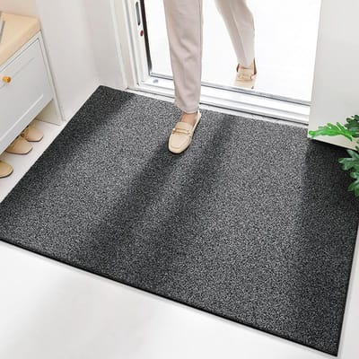 Tapis de sol d'entrée simple pour porte d'entrée, grattoir à boue, résistant à l'usure, anti-poussière, pour couloir, allée, antidérapant 47*77cm