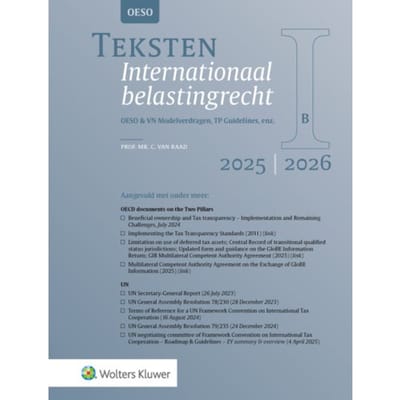 Teksten Internationaal Belastingrecht 2025/2026