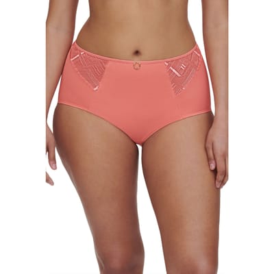 Chantelle Co Bo. Full Brief Support High W. Coral Maat: 40 | Slipjes Outlet | Dames | Blauw