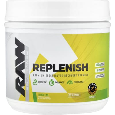 Raw Nutrition, Replenish, Citroen Limoen, 810g (28,57 oz)