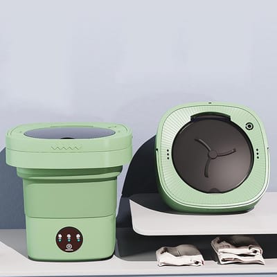 Draagbare opvouwbare mini-wasmachine voor kleine was