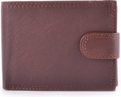 Giuliano lederen herenportemonnee - Bruin - Made in Italy