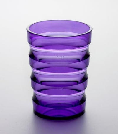 Comforthulpmiddelen Ribbelbeker Sure Grip - violet
