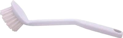 Afwasborstel plastic met ronde kop wit | 100 stuks
