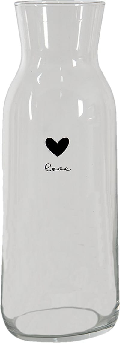 Clayre & Eef Karaf 1000 ml Glas Hart