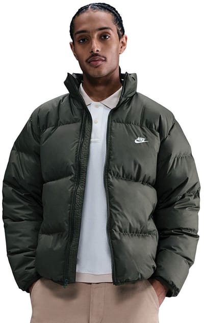 Nike Sportswear Club Puffer Jacket - Groen - Maat M - Heren