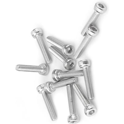 210 pièces M2.5 Acier Inoxydable SS304 Vis à Tête Creuse Hexagonale et Écrous Assortiment Set
