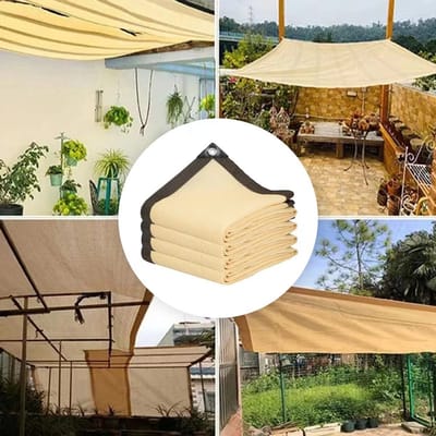 VHV - Schaduwdoek - Zonneschermdoek - Tuindoek - Zonwering buiten - UV schaduwdoek - 3x4 m - Terrasdoek - Schaduw creëren - Buitenruimte afschermen - Voor tuin - Voor terras - Voor balkon