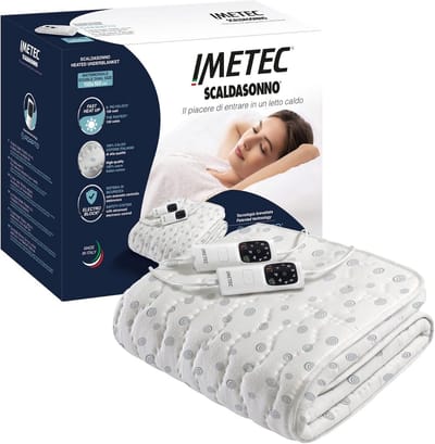 Elektrische Deken - Bedverwarmer - Warm Slapen - Gepatenteerde Adapto Technologie - 150 x 160 cm - Wit