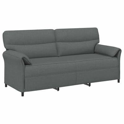 vidaXL - Bank - 100% - polyester - metalen - frame - MDF, - Multiplex