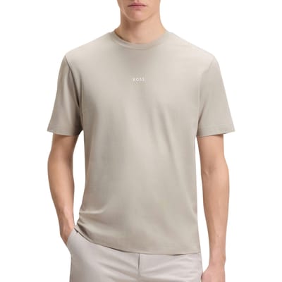 regular fit T-shirt van katoenmix model 'TCHUP'