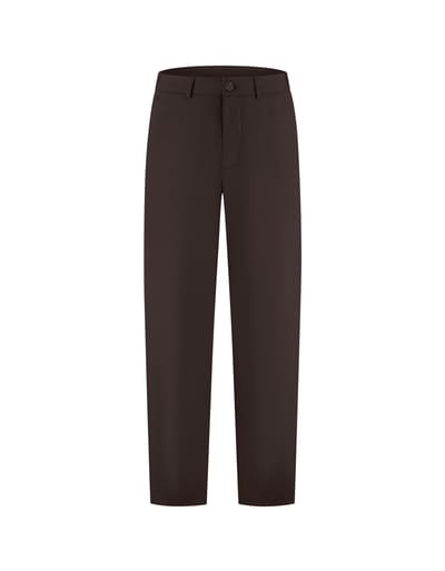 Duquezzi Cesare Wool Blend Pantalons Donkerbruin Dqa50026069