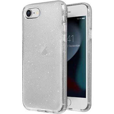 UNIQ LifePro Xtreme Serie - Hoesje voor Mobiele Telefoon - iPhone SE 2022 - Tinsel Clear