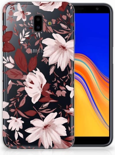 Hoesje maken Samsung Galaxy J6 Plus (2018) Watercolor Flowers