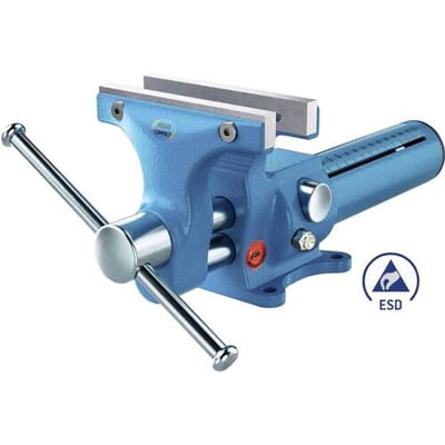 Brockhaus Heuer Compact ESD Bankschroef 118004 Bekbreedte: 120 mm Spanbreedte (max.): 125 mm