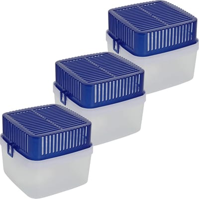 3x stuks vochtvangers / vochtonttrekkers inclusief extra navulling - 1800 ml - Vochtopnemer - Anti vocht
