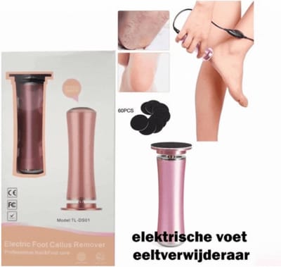Elektrische Voet Eeltverwijderaar - Roze