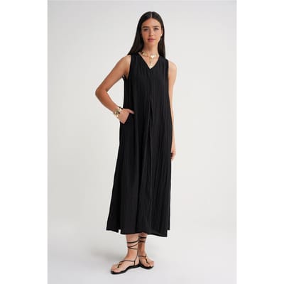 V-hals Maxi Jurk