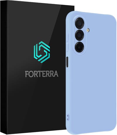 Hoesje Geschikt voor Samsung Galaxy A26 - Sterk & Shockproof - Siliconen Case - Hoes Cover - Lichtblauw