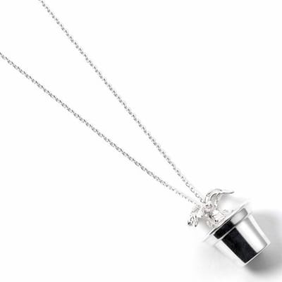 The Carat Shop - Harry Potter Sterling Zilveren Mandrake Bedel Ketting