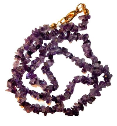 Amethist Split Collier 45 cm.