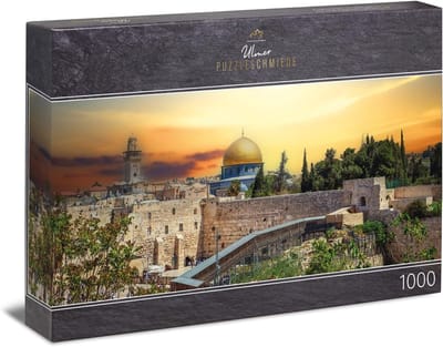 Panorama Puzzel - Stadsgezicht Puzzel - Ontspannen Vrije Tijd - 1000 Stukjes Kwaliteit - 97 x 34 cm