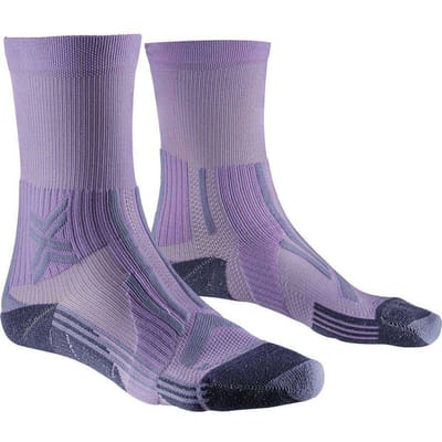 X-socks Trail Run Perform Crew Sokken Paars EU 39-40 Vrouw