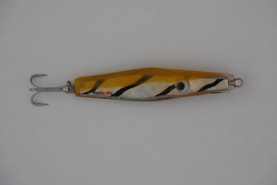 Longshot pilker 85gr Geel - Noordzee - Kabeljauw - Kunstaas