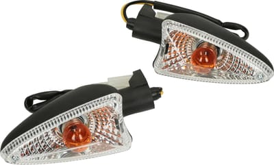 Knipperlichtset achter Teknix MBK Nitro, Yamaha Aerox transparant (vanaf 2013)