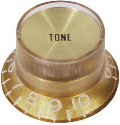 Boston KG-134-T Gouden Bell Knop voor Inch Type Pot Shaft