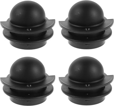 Tafelvoetbal Onderdelen - Reparatie Set - Doel Vervanging - Snelle Installatie - 7.5 x 7.5 cm - Zwart