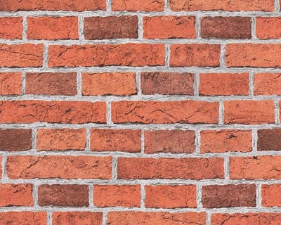 BAKSTENEN BEHANG | Industrieel - grijs rood - A.S. Création Il Decoro