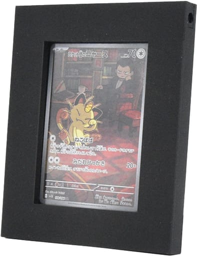 Display Frame voor Pokemon / TCG Kaarten in Toploader - Kleur Silver