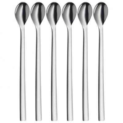 WMF Nuova - Longdrinklepels - 6-delig - 22 cm - RVS - Vaatwasserbestendig