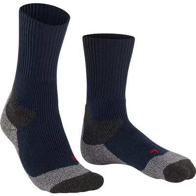 FALKE TK-X Expedition ultra dikke padding wol functioneel materiaal wandelsokken heren blauw - maat 39-41