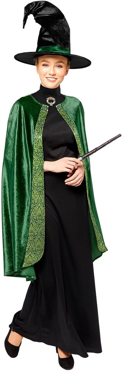RIETHMULLER - Professor McGonagall-kostuum Harry Potter voor volwassenen - M