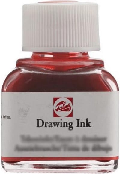 talens tekeninkt 11ml kleur 311 vermiljoen