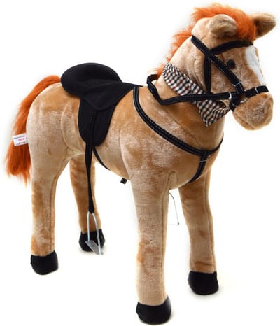 Pink Papaya Staand Paard Marie - 75 cm