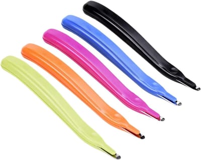 Nietjesverwijderaar Set - Ontnieter Tool - Snel Nietjes Verwijderen - Ergonomische Grip - 5 Stuks - Diverse Kleuren