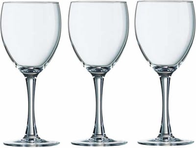 Arcoroc Wijnglazen - 6x stuks - glas - 190 ml - witte/rode wijn