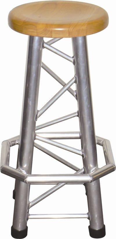Global Truss trussen Barkruk 8-hoekig - Meubels uit truss
