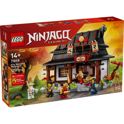 LEGO Ninjago LEGO® NINJAGO 71858 15-jarig bestaan van de vier-wekantssmederij (71858)