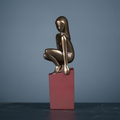 Parastone - Beeldje Onschuldige Vrouw - Mama - Kunst - Eenvoud - Decoratie - Uniek - Sym 01 Agile - Moeder