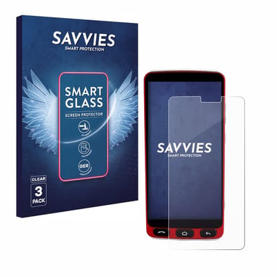 3 Stuks Savvies Screenprotector - geschikt voor Olympia Neo Smartphone - beschermfolie glas transparant