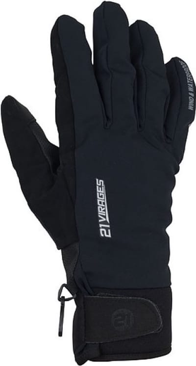 21Virages Permafrost fietshandschoen winter unisex zwart-S