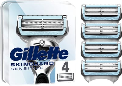 Gillette Scheermesjes SkinGuard Sensitive - 4 stuks