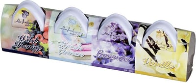 Gel luchtverfrisser- Gel Air Freshener- Fragrance Boost- Luchtverfrisser auto | Autogeur | Auto Geurverfrisser |4X (50 gr)