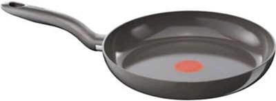Koekenpan Keramisch - Koekenpan Inductie - Koken aanrecht - Krasbestendig - 28 cm - Grijs